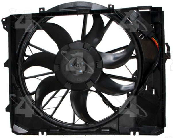Four Seasons Engine Cooling Fan Assembly P/N:76362 Fits: BMW 128i 13-08, BMW 328i 13-07, BMW 328i Xdrive 13-09, BMW 328xi 08-07 - Image 1