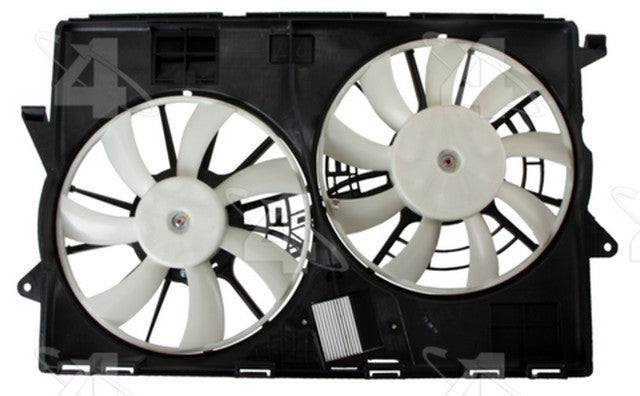 Four Seasons Dual Radiator and Condenser Fan Assembly P/N:76367 Fits: Jeep Cherokee 23-14 - Image 1