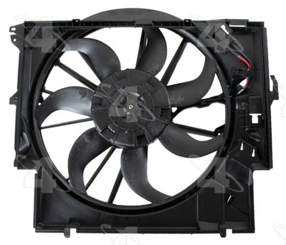 Four Seasons Engine Cooling Fan Assembly P/N:76390 Fits: BMW 135i 13-08, BMW 135is 2013, BMW 335d 11-09, BMW 335i 13-07, BMW 335i Xdrive 13-09, BMW 335is 13-11, BMW 335xi 08-07, BMW X1 15-12, BMW Z4 16-09 - Image 1