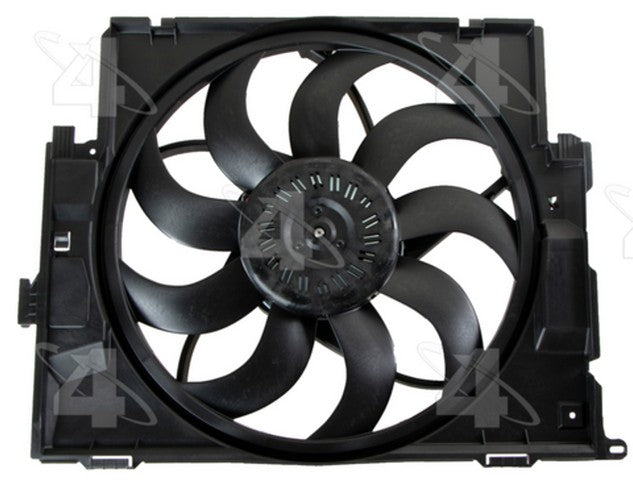 Four Seasons Engine Cooling Fan Assembly P/N:76391 Fits: BMW 228i, BMW 228i Xdrive, BMW 328d, BMW 328d Xdrive, BMW 328i, BMW 328i Gt Xdrive, BMW 328i Xdrive, BMW 335i, BMW 335i Gt Xdrive, BMW 335i Xdrive - Image 1