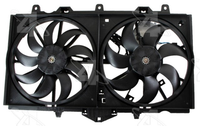 Four Seasons Dual Radiator and Condenser Fan Assembly P/N:76398 Fits: Infiniti Q50 15-14, Infiniti Q50 18-17 - Image 1