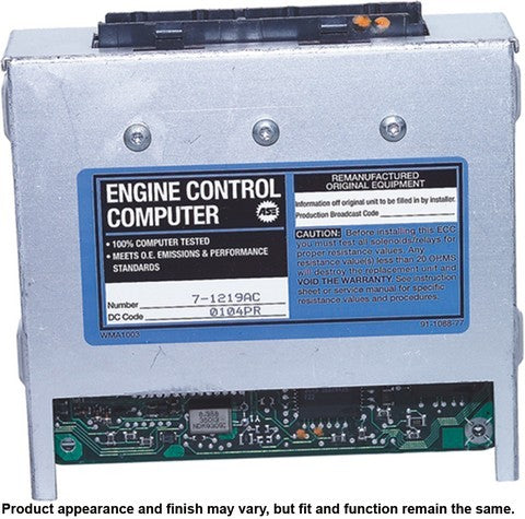 CARDONE Reman Engine Control Module (ECM) P/N:77-1219AC Fits: Geo Storm 1993, Isuzu Stylus 1993 - Image 4