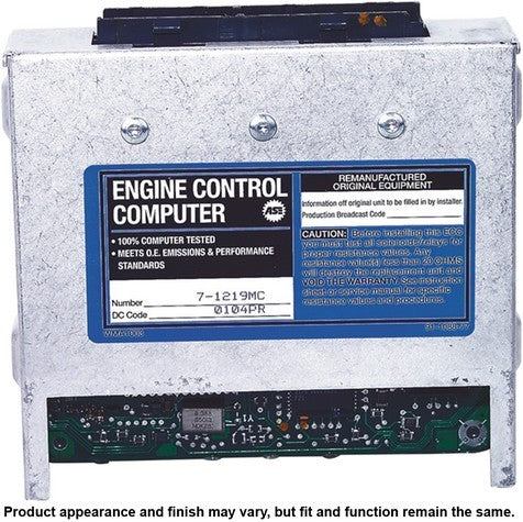 CARDONE Reman Engine Control Module (ECM) P/N:77-1219MC Fits: Geo Storm 1993, Isuzu Stylus 1993 - Image 4