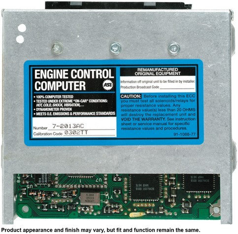 CARDONE Reman Engine Control Module (ECM) P/N:77-2013AC Fits: Geo Storm 1990 - Image 4