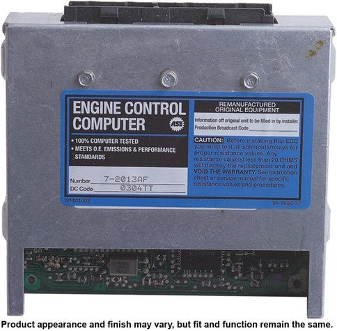 CARDONE Reman Engine Control Module (ECM) P/N:77-2013AF Fits: Geo Storm 1990 - Image 4
