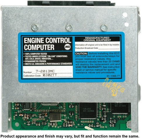 CARDONE Reman Engine Control Module (ECM) P/N:77-2013MC Fits: Geo Storm 1990 - Image 4