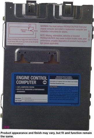 CARDONE Reman Engine Control Module (ECM) P/N:77-4680 Fits: Buick Century, Buick Lesabre, Buick Regal, Buick Riviera, Buick Skyhawk, Chevrolet Camaro, Chevrolet Caprice, Chevrolet El Camino, Chevrolet Impala, Chevrolet Malibu - Image 4