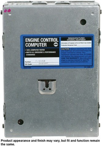CARDONE Reman Engine Control Module (ECM) P/N:77-5550 Fits: Chevrolet Camaro 1982, Chevrolet Corvette 1982, Pontiac Firebird 1982 - Image 4