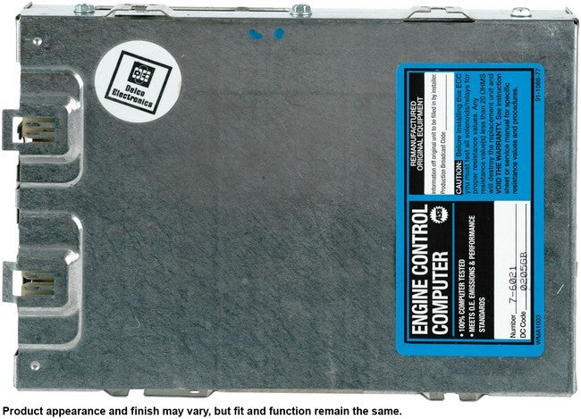 CARDONE Reman Engine Control Module (ECM) P/N:77-6021 Fits: Chevrolet C10, Chevrolet C10 Suburban, Chevrolet C20, Chevrolet C20 Suburban, Chevrolet C30, Chevrolet El Camino, Chevrolet G10, Chevrolet G20, Chevrolet G30, Chevrolet K10 - Image 4