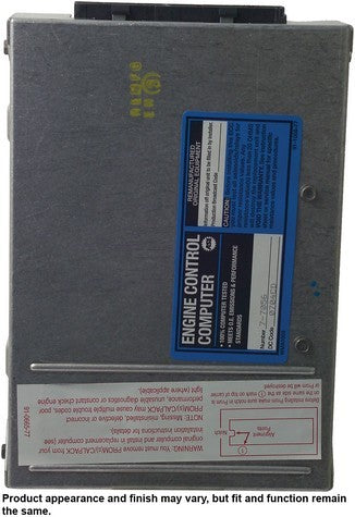 CARDONE Reman Engine Control Module (ECM) P/N:77-7056 Fits: Cadillac Commercial Chassis 87-86, Cadillac Deville 87-86, Cadillac Eldorado 87-86, Cadillac Fleetwood 87-86, Cadillac Seville 87-86 - Image 4