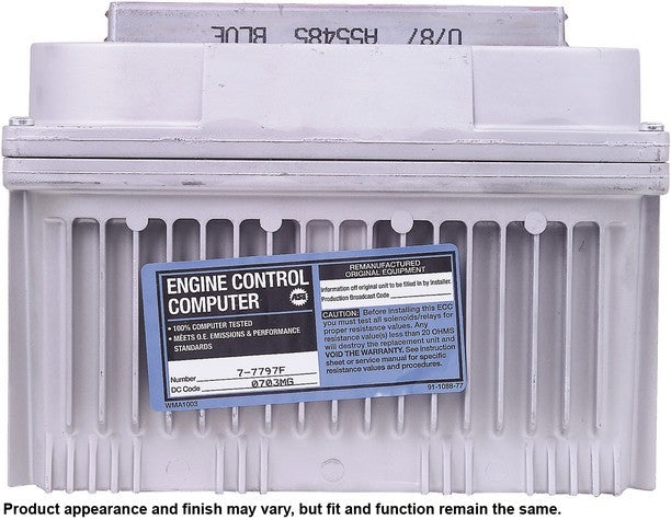 CARDONE Reman Engine Control Module (ECM) P/N:77-7797F Fits: Buick Park Avenue, Buick Regal, Buick Riviera, Chevrolet Camaro, Chevrolet Lumina, Chevrolet Monte Carlo, Oldsmobile Lss, Pontiac Bonneville, Pontiac Firebird, Pontiac Grand Prix - Image 3