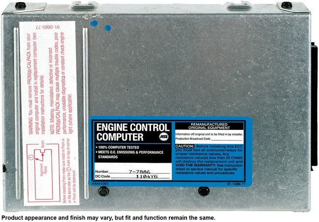 CARDONE Reman Engine Control Module (ECM) P/N:77-7886 Fits: Buick Century, Buick Electra, Buick Lesabre, Buick Reatta, Buick Riviera, Oldsmobile 98, Oldsmobile Cutlass Ciera, Oldsmobile Cutlass Cruiser, Oldsmobile Delta 88, Oldsmobile Toronado - Image 4