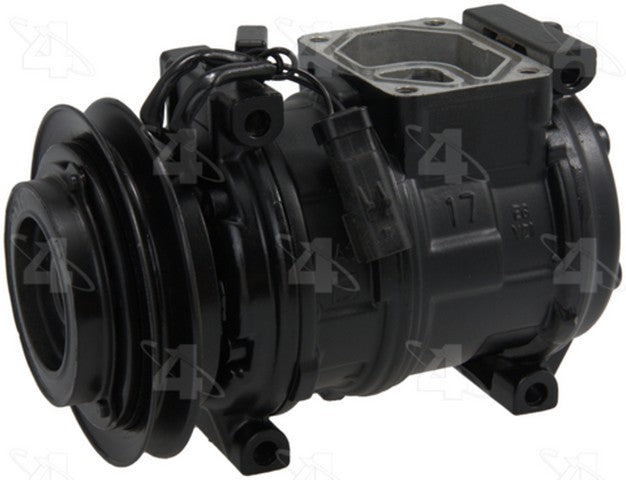 Four Seasons A/C Compressor P/N:77305 Fits: Chrysler Grand Voyager 2000, Chrysler Voyager 2000, Dodge Caravan 00-96, Dodge Grand Caravan 00-96, Plymouth Grand Voyager 00-96, Plymouth Voyager 00-96 - Image 1