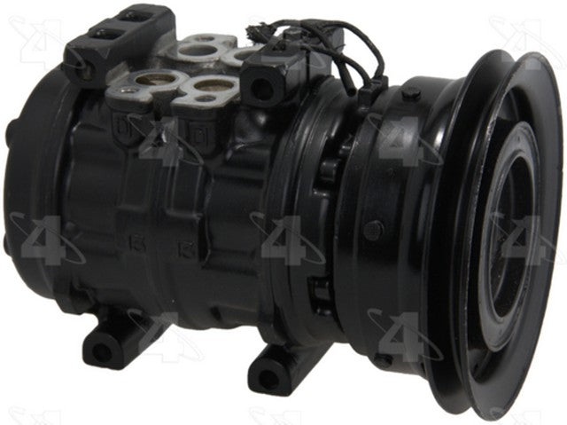 Four Seasons A/C Compressor P/N:77306 Fits: Dodge Raider 88-87, Mitsubishi Cordia 1984, Mitsubishi Mighty Max 1986, Mitsubishi Mirage 88-87, Mitsubishi Montero 88-87 - Image 1