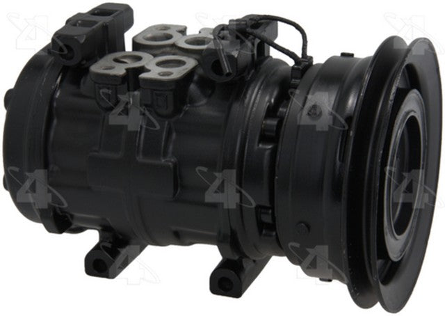 Four Seasons A/C Compressor P/N:77308 Fits: Dodge Colt 91-85, Hyundai Sonata 91-89, Mitsubishi Galant 87-85, Mitsubishi Van 90-87, Plymouth Colt 91-85 - Image 1