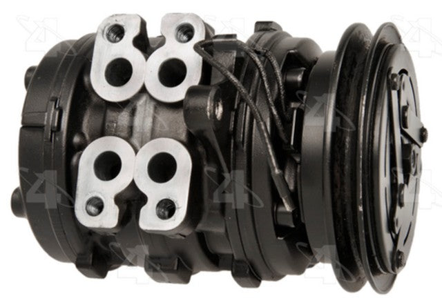 Four Seasons A/C Compressor P/N:77312 Fits: Chevrolet Sprint 88-85, Chevrolet Tracker 91-89, Geo Tracker 94-89, GMC Tracker 91-89, Suzuki Samurai 88-86, Suzuki Sidekick 94-89 - Image 1