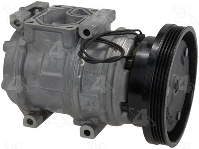 Four Seasons A/C Compressor P/N:77333 Fits: Eagle Summit 96-92, Eagle Talon 94-90, Mitsubishi Eclipse 94-90, Mitsubishi Expo 95-92, Mitsubishi Expo Lrv 94-92, Plymouth Colt 94-92, Plymouth Laser 94-90 - Image 1