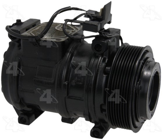 Four Seasons A/C Compressor P/N:77344 Fits: Mercedes-benz 400e, Mercedes-benz 500e, Mercedes-benz 500sec, Mercedes-benz 600sec, Mercedes-benz 600sel, Mercedes-benz 600sl, Mercedes-benz E300, Mercedes-benz E320, Mercedes-benz E420, Mercedes-benz E500 - Image 1