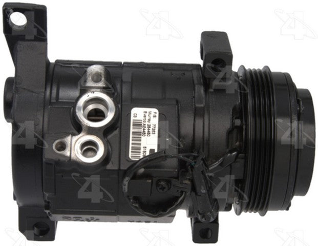Four Seasons A/C Compressor P/N:77363 Fits: Cadillac Escalade, Cadillac Escalade Esv, Cadillac Escalade Ext, Chevrolet Avalanche, Chevrolet Cheyenne, Chevrolet Colorado, Chevrolet Express 4500, Chevrolet Silverado 1500 - Image 6