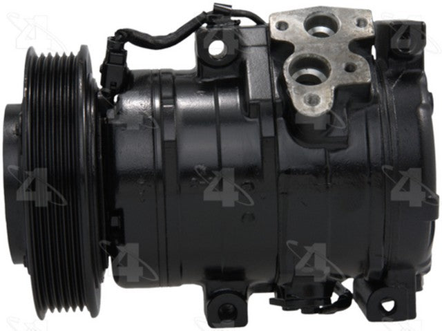 Four Seasons A/C Compressor P/N:77390 Fits: Lexus Es300 03-99, Lexus Es330 06-04, Lexus Rx300 03-99, Lexus Rx330 06-04, Toyota Avalon 04-00, Toyota Camry 06-02, Toyota Highlander 07-01, Toyota Solara 08-04 - Image 4