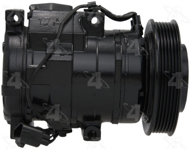 Four Seasons A/C Compressor P/N:77390 Fits: Lexus Es300 03-99, Lexus Es330 06-04, Lexus Rx300 03-99, Lexus Rx330 06-04, Toyota Avalon 04-00, Toyota Camry 06-02, Toyota Highlander 07-01, Toyota Solara 08-04 - Image 3