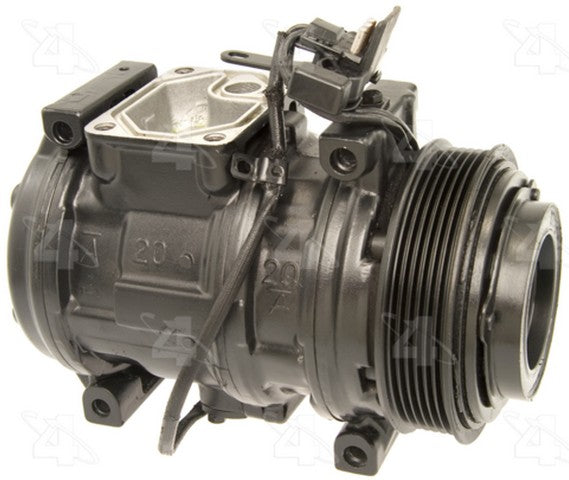 Four Seasons A/C Compressor P/N:77394 Fits: Mercedes-benz 300sd 93-92, Mercedes-benz 300se 1993, Mercedes-benz 400se 1992, Mercedes-benz 400sel 1993, Mercedes-benz 500sel 93-92, Mercedes-benz Cl600 99-98, Mercedes-benz S320 99-96, Mercedes-benz S600 99-97 - Image 1