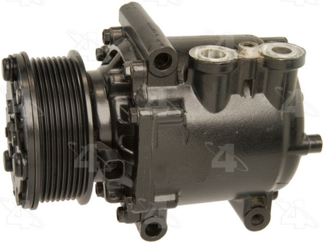 Four Seasons A/C Compressor P/N:77579 Fits: Ford E-350 Club Wagon, Ford E-350 Econoline Club Wagon, Ford E-350 Super Duty, Ford E-450 Econoline Super Duty, Ford E-450 Super Duty, Ford E-550 Econoline Super Duty, Ford E-550 Super Duty - Image 1