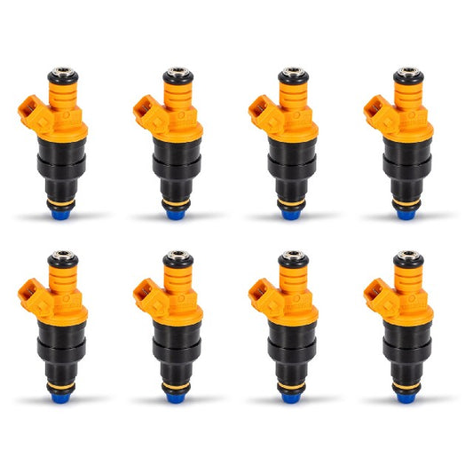 ACEON Fuel Injector Set P/N:7795-1101-08 Fits: Ford Bronco, Ford Crown Victoria, Ford E-150, Ford E-150 Club Wagon, Ford E-150 Econoline, Ford E-250, Ford E-250 Econoline, Ford E-250 Econoline Club Wagon, Ford E-350 Club Wagon, Ford E-350 Econoline - Image 1