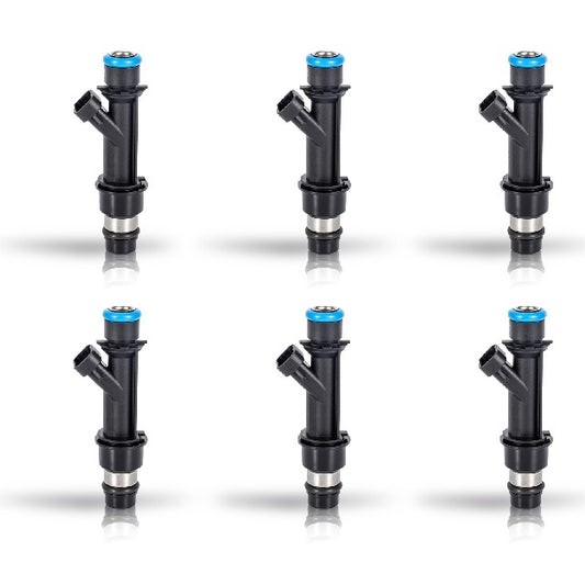 ACEON Fuel Injector Set P/N:7795-1211-06 Fits: Buick Century, Buick Rendezvous, Chevrolet Impala, Chevrolet Malibu, Chevrolet Monte Carlo, Chevrolet Venture, Oldsmobile Alero, Oldsmobile Silhouette, Pontiac Grand Am, Pontiac Grand Prix, Pontiac Montana - Image 1