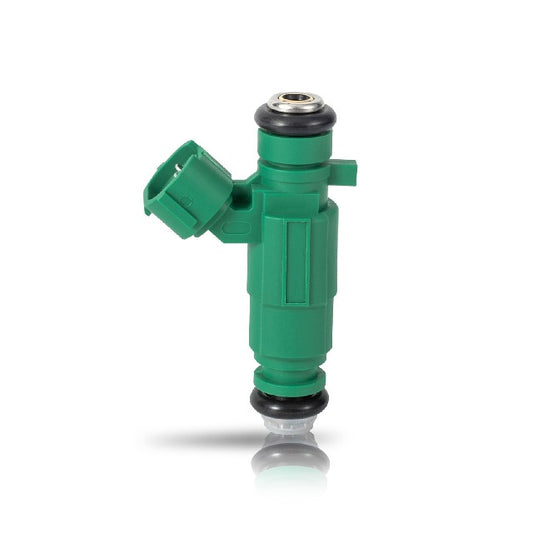 ACEON Fuel Injector P/N:7795-1327 Fits: Hyundai Accent 11-06, Hyundai Santa Fe 06-01, Hyundai Sonata 05-99, Hyundai Tiburon 08-03, Hyundai Tucson 09-05, Kia Magentis 04-01, Kia Optima 06-01, Kia Rio 10-06, Kia Rio5 10-06, Kia Sportage 10-05 - Image 1