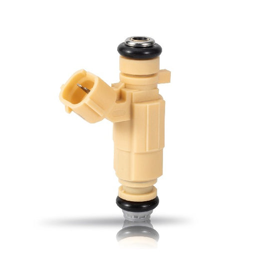 ACEON Fuel Injector P/N:7795-2105 Fits: Hyundai Elantra 07-01, Hyundai Santa Fe 09-07, Hyundai Tiburon 08-03, Hyundai Tucson 09-05, Kia Optima 10-06, Kia Rondo 10-07, Kia Spectra 07-04, Kia Spectra5 09-05, Kia Sportage 10-05 - Image 1