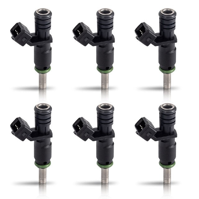 ACEON Fuel Injector Set P/N:7795-6206-06 Fits: BMW 125i, BMW 128i, BMW 323i, BMW 325i, BMW 325xi, BMW 328i, BMW 328i Xdrive, BMW 328xi, BMW 330ci, BMW 330i - Image 1