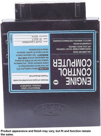 CARDONE Reman Engine Control Module (ECM) P/N:78-4217 Fits: Ford Mustang 86-85, Mercury Capri 86-85 - Image 4