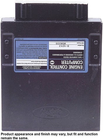 CARDONE Reman Engine Control Module (ECM) P/N:78-4243 Fits: Ford Bronco 86-85, Ford F-150 86-85, Ford F-250 86-85, Ford F-350 1985 - Image 4