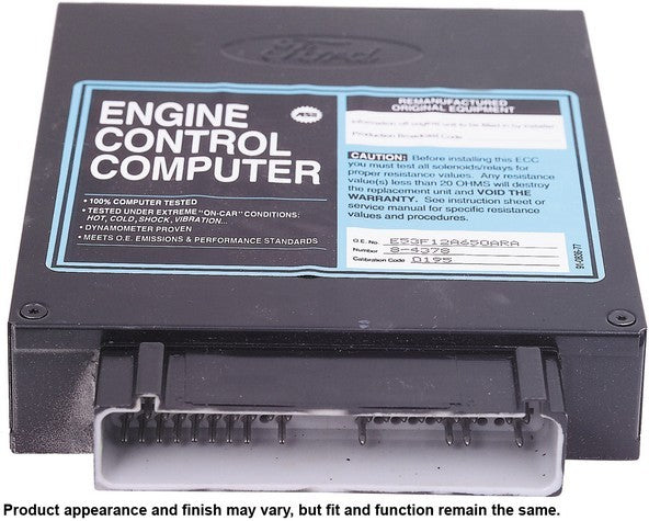 CARDONE Reman Engine Control Module (ECM) P/N:78-4378 Fits: Ford Mustang 86-85, Mercury Capri 86-85 - Image 2