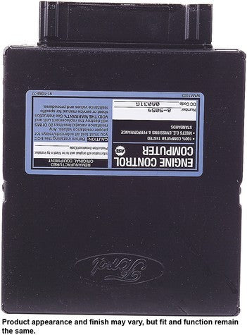CARDONE Reman Engine Control Module (ECM) P/N:78-5059 Fits: Ford Bronco, Ford E-150 Econoline, Ford E-150 Econoline Club Wagon, Ford E-250 Econoline, Ford E-250 Econoline Club Wagon, Ford E-350 Econoline, Ford E-350 Econoline Club Wagon, Ford F-150 - Image 3
