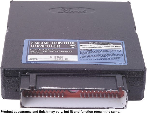 CARDONE Reman Engine Control Module (ECM) P/N:78-5305 Fits: Ford F-150 1990, Ford F-150 93-92, Ford F-250 93-92 - Image 2