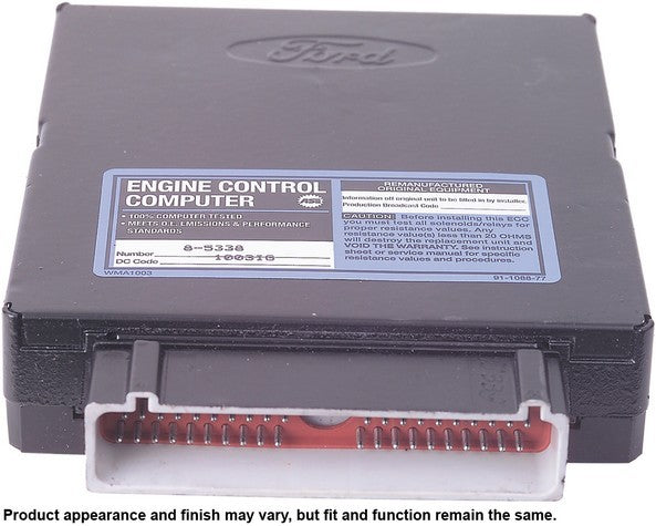 CARDONE Reman Engine Control Module (ECM) P/N:78-5338 Fits: Ford E-150 Econoline 95-92, Ford E-150 Econoline Club Wagon 95-92, Ford E-250 Econoline 95-92, Ford E-350 Econoline 95-92, Ford E-350 Econoline Club Wagon 95-92 - Image 2