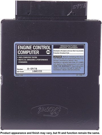 CARDONE Reman Engine Control Module (ECM) P/N:78-5978 Fits: Ford Ranger 1995, Mazda B4000 1995 - Image 3