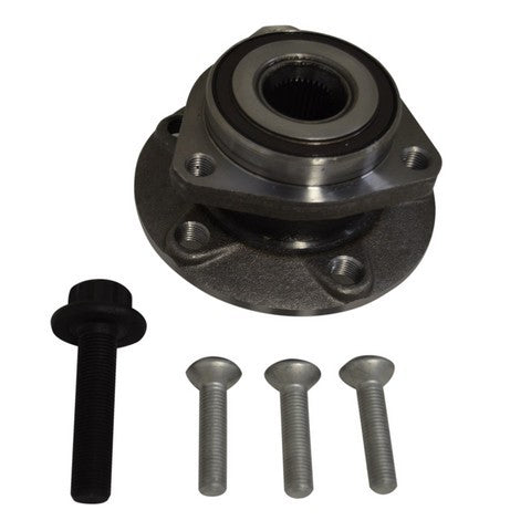 GMB Wheel Bearing and Hub Assembly P/N:780-3020 Fits: Audi A3 13-06, Audi A3 Quattro 12-06, Volkswagen Eos 16-07, Volkswagen Golf 13-10, Volkswagen Gti 13-06, Volkswagen Rabbit 09-06 - Image 1