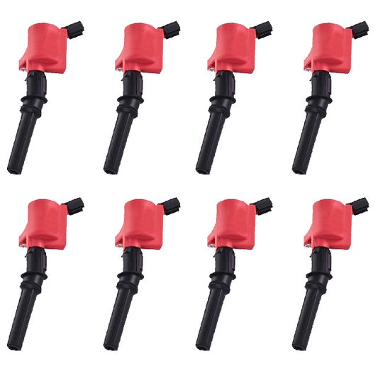 ACEON Ignition Coil Set P/N:7805-1151J-08 Fits: Ford Crown Victoria, Ford E-150, Ford E-150 Club Wagon, Ford E-150 Econoline, Ford E-150 Econoline Club Wagon, Ford E-250, Ford E-250 Econoline, Ford E-350 Club Wagon, Ford E-350 Econoline - Image 1
