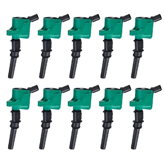 ACEON Ignition Coil Set P/N:7805-1151L-10 Fits: Ford Crown Victoria, Ford E-150, Ford E-150 Club Wagon, Ford E-150 Econoline, Ford E-150 Econoline Club Wagon, Ford E-250, Ford E-250 Econoline, Ford E-350 Club Wagon, Ford E-350 Econoline - Image 1