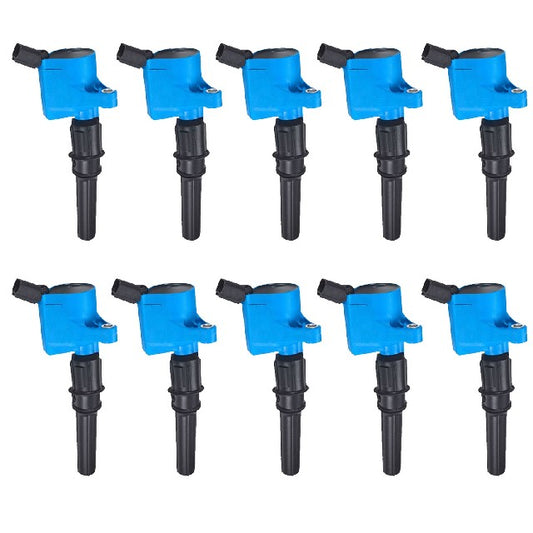 ACEON Ignition Coil Set P/N:7805-1151M-10 Fits: Ford Crown Victoria, Ford E-150, Ford E-150 Club Wagon, Ford E-150 Econoline, Ford E-150 Econoline Club Wagon, Ford E-250, Ford E-250 Econoline, Ford E-350 Club Wagon, Ford E-350 Econoline - Image 1