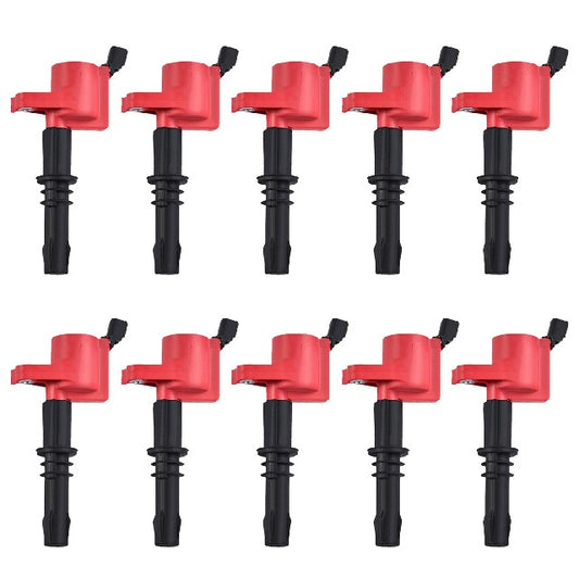 ACEON Ignition Coil Set P/N:7805-1154J-10 Fits: Avanti Avanti, Ford Expedition, Ford Explorer, Ford Explorer Sport Trac, Ford F-150, Ford F-250, Ford F-250 Super Duty, Ford F-350, Ford F-350 Super Duty, Ford F-450 Super Duty - Image 1