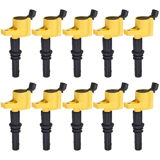 ACEON Ignition Coil Set P/N:7805-1154K-10 Fits: Avanti Avanti, Ford Expedition, Ford Explorer, Ford Explorer Sport Trac, Ford F-150, Ford F-250, Ford F-250 Super Duty, Ford F-350, Ford F-350 Super Duty, Ford F-450 Super Duty - Image 1