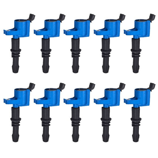 ACEON Ignition Coil Set P/N:7805-1154M-10 Fits: Avanti Avanti, Ford Expedition, Ford Explorer, Ford Explorer Sport Trac, Ford F-150, Ford F-250, Ford F-250 Super Duty, Ford F-350, Ford F-350 Super Duty, Ford F-450 Super Duty - Image 1