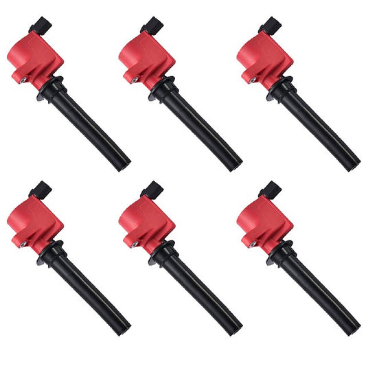 ACEON Ignition Coil Set P/N:7805-1158J-06 Fits: Ford Escape 08-01, Ford Five Hundred 07-05, Ford Freestyle 07-05, Ford Taurus 04-99, Mazda Tribute 06-01, Mazda Tribute 11-08, Mercury Mariner 08-05, Mercury Montego 07-05, Mercury Sable 04-00 - Image 1