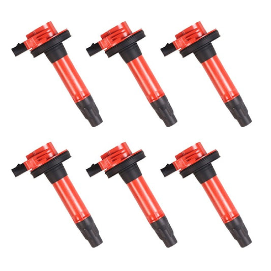 ACEON Ignition Coil Set P/N:7805-1160J-06 Fits: Ford Edge, Ford Explorer, Ford F-150, Ford Flex, Ford Fusion, Ford Mustang, Ford Police Interceptor Sedan, Ford Police Interceptor Utility, Ford Taurus, Ford Taurus X - Image 1
