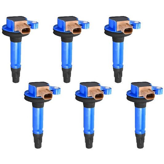 ACEON Ignition Coil Set P/N:7805-1169H-06 Fits: Ford Expedition, Ford Explorer, Ford F-150, Ford Flex, Ford Lobo, Ford Police Interceptor Sedan, Ford Police Interceptor Utility, Ford Taurus, Ford Transit-150, Ford Transit-250 - Image 1