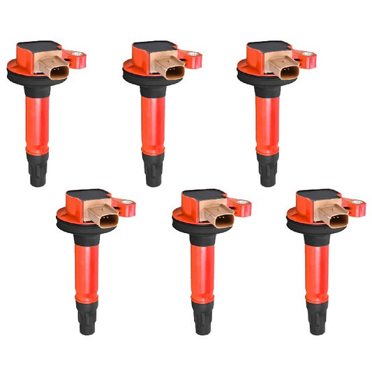 ACEON Ignition Coil Set P/N:7805-1169J-06 Fits: Ford Expedition, Ford Explorer, Ford F-150, Ford Flex, Ford Lobo, Ford Police Interceptor Sedan, Ford Police Interceptor Utility, Ford Taurus, Ford Transit-150, Ford Transit-250 - Image 1
